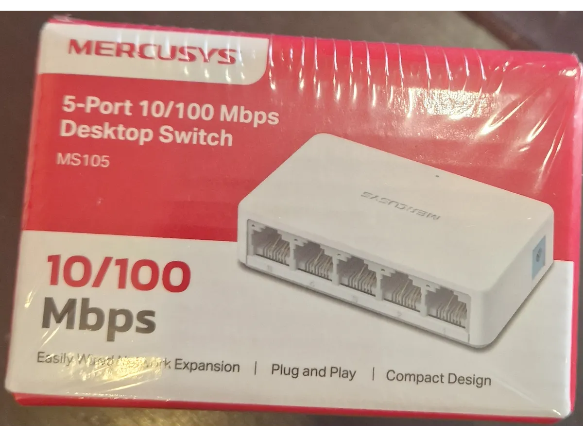 Mercusys MS105 svič 5 portova 10/100 Mbps